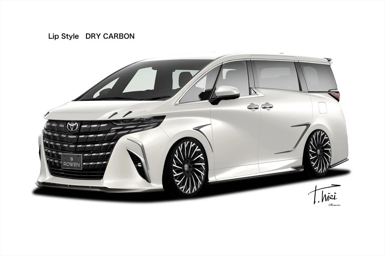 ชุดแต่ง TOYOTA 40ALPHARD Executive Lounge/Z ** Lip style AAHH4#W/AGH4#W 2023/6- Rowen Japan