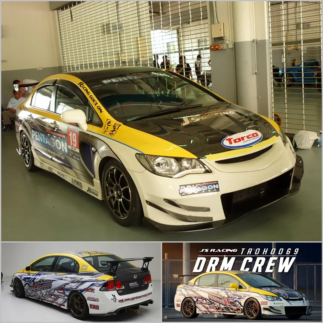 เรียงอากาศกันชนหน้า Civic FD Air Duct – ภาพที่ 11