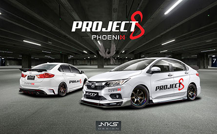 ชุดแต่งรถ City 2017 ทรง Project 8 – ภาพที่ 2
