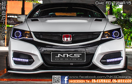 ชุดแต่ง Civic FD ทรง Type R 2015 ใหม่!! – ภาพที่ 8