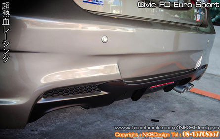 ชุดแต่งรอบคัน Civic FD 06-11 ทรง Euro Sport ใหม่!! – ภาพที่ 19