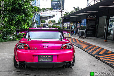 คิ้วโป่งล้อ Mazda RX8 Wide Body – ภาพที่ 8