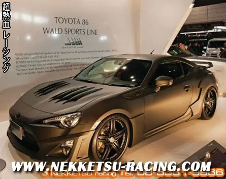 ชุดแต่งรอบคัน Toyota 86 ทรง WALD Sports Line