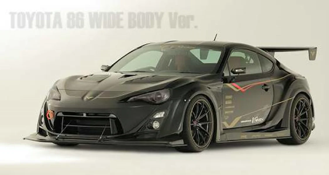 ชุดแต่งรอบคัน Toyota 86 ทรง Varis Wide Body – ภาพที่ 14
