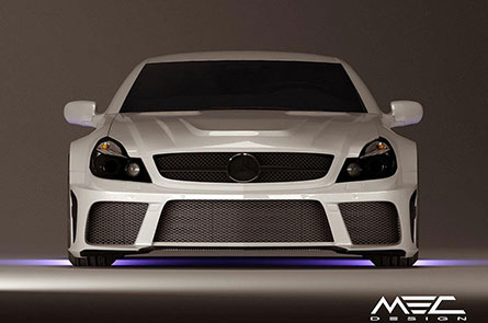 ชุดแต่ง Benz SL R230 ทรง MEC Design Widebody – ภาพที่ 9