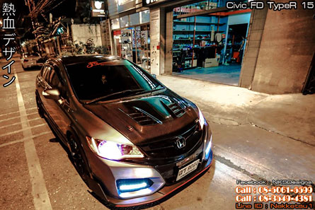ชุดแต่ง Civic FD ทรง Type R 2015 ใหม่!! – ภาพที่ 32