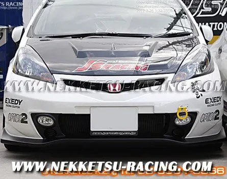 กันชนหน้าเต็ม Jazz GE 2011 Minor Change ทรง JS Racing