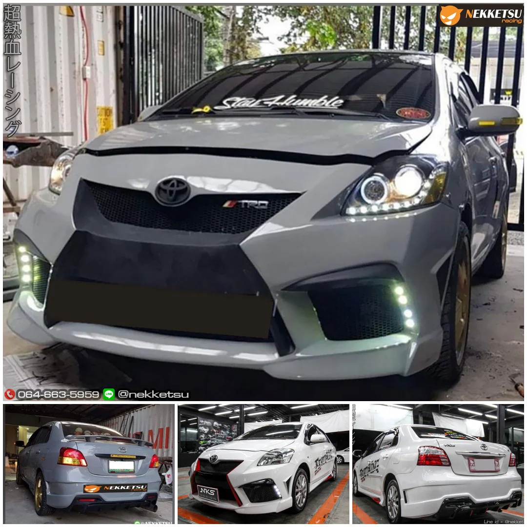 ชุดแต่ง Vios 07-12 ทรง iS Sport – ภาพที่ 11