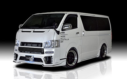 ชุดแต่งรอบคัน Hiace 2013 ROWEN (JAPAN) กันชนเต็ม – ภาพที่ 3