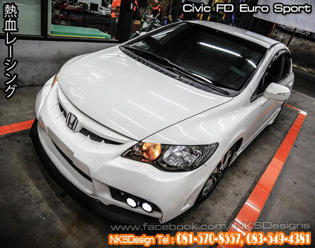 ชุดแต่งรอบคัน Civic FD 06-11 ทรง Euro Sport ใหม่!! – ภาพที่ 9