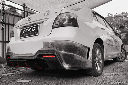 ชุดแต่ง Vios 07-12 ทรง iS Sport – ภาพที่ 4