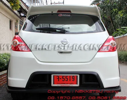 ชุดแต่งรอบคัน Tiida 10-11 MC NISMO ชุดเต็ม – ภาพที่ 6