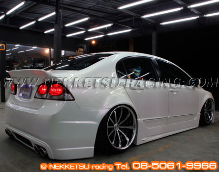 ชุดแต่งรอบคัน Civic FD 06-11 ทรง Job Design – ภาพที่ 8