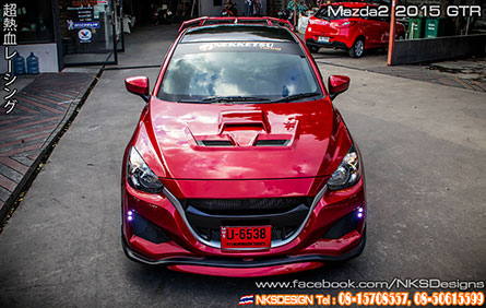 ชุดแต่ง Mazda2 Skyactive 2015 ทรง GT (5 ประตู) – ภาพที่ 5