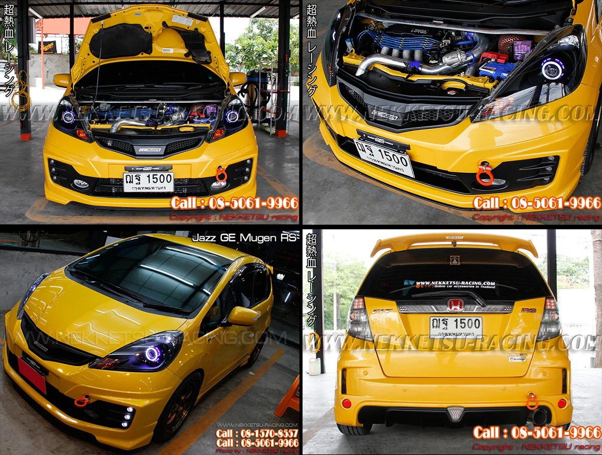 ชุดแต่งรอบคัน Jazz 2011 Mugen RS MC งาน PP (S,V,SV) – ภาพที่ 27