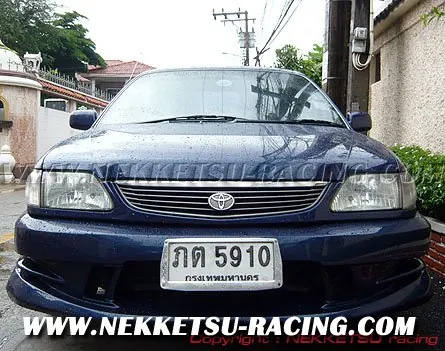 ชุดแต่งรอบคัน Toyota Soluna หยดน้ำ ทรง Bomex