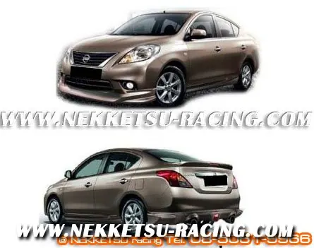 ชุดแต่งรถรอบคัน NISSAN Almera ทรง 370Z