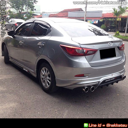 สเกิร์ตรถ Mazda2 15-18 ทรง Mazdaspeed 2 – ภาพที่ 4
