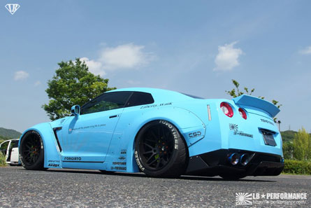 ชุดแต่งรอบคัน GTR R35 ทรง LB☆WORKS – ภาพที่ 8