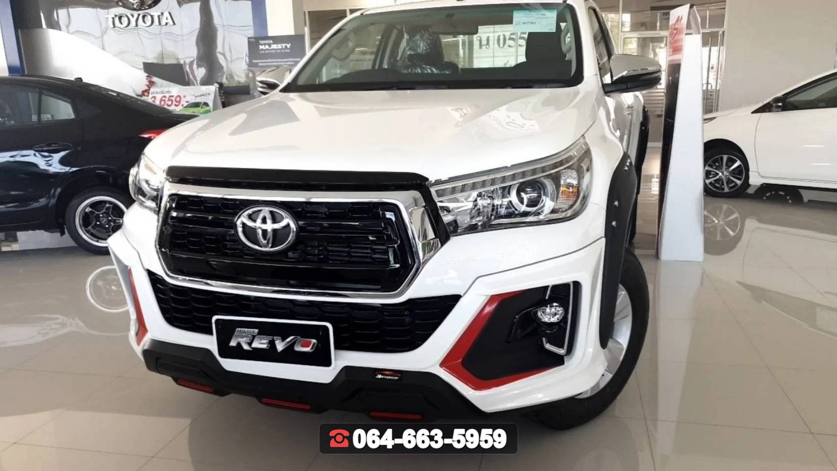 ชุดแต่ง TOYOTA สเกิร์ตหน้า Rocco RiderM
