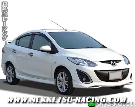 ชุดแต่งรถ Mazda2 รุ่น 4 ประตู ทรง RBSport