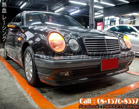 ชุดแต่งรอบคัน Benz W210 ทรง Brabus ลิ้นต่อ ผลิตจาก Fiber – ภาพที่ 3