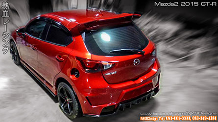 ชุดแต่ง Mazda2 Skyactive 2015 ทรง GT (5 ประตู) – ภาพที่ 13