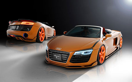 ชุดแต่งรอบคัน AUDI R8 Spyder Facelift Rowen (JAPAN) – ภาพที่ 2