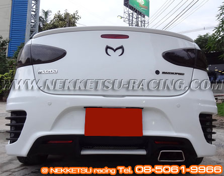 ชุดแต่งรอบคัน Mazda2 08-12 รุ่น 4 ประตู ทรง ABS Audi – ภาพที่ 10