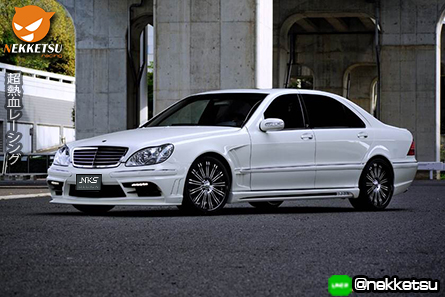 ชุดแต่งรถรอบคัน Benz S Class W220 ทรง WALD – ภาพที่ 6