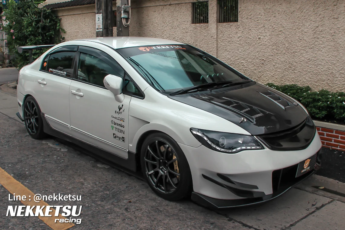 เรียงอากาศกันชนหน้า Civic FD Air Duct – ภาพที่ 8