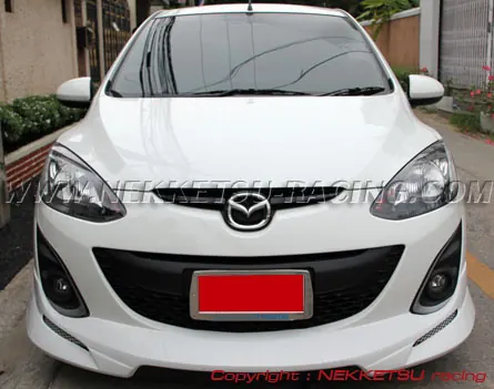 ชุดแต่งรอบคัน Mazda2 รุ่น 5 ประตู ทรง Shark Speed – ภาพที่ 8