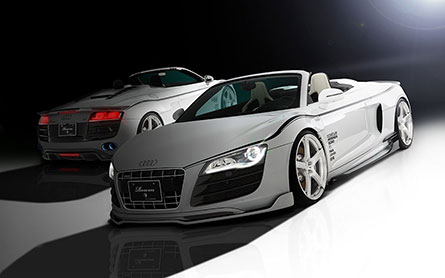 ชุดแต่งรอบคัน AUDI R8 Spyder 4.2 Rowen (JAPAN) – ภาพที่ 2