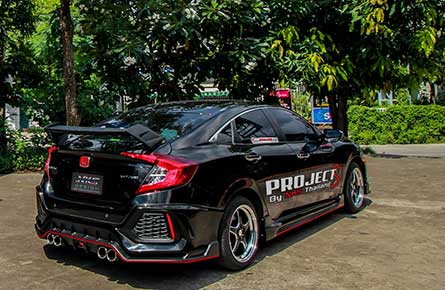ชุดแต่งรถ Civic FC 2017-2019 ทรง Project 8 – ภาพที่ 4