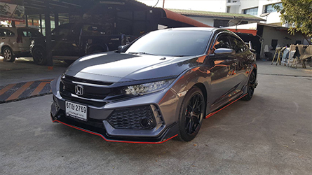 ชุดแต่งรถรอบคัน Civic FC ชุด Type R 2017 – ภาพที่ 12