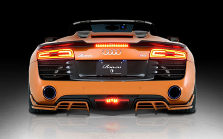 ชุดแต่งรอบคัน AUDI R8 Spyder Facelift Rowen (JAPAN) – ภาพที่ 7
