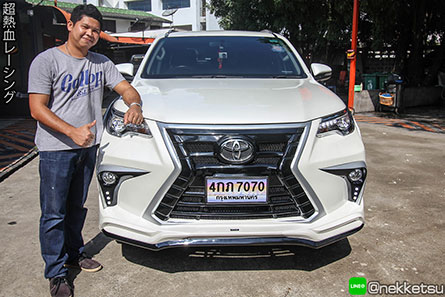 ชุดแต่งรถ Fortuner ทรง LX Sport 2017 - 2020 V.1 – ภาพที่ 8
