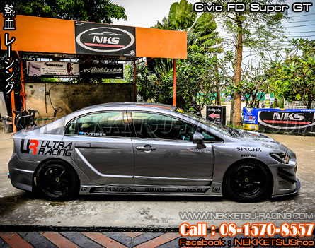 ชุดแต่งรอบคัน Civic FD 06-12 GT Wide Body – ภาพที่ 6