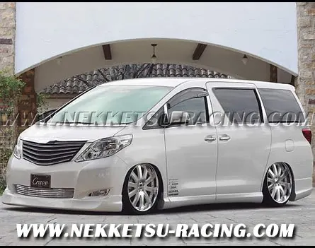 ชุดแต่งรอบคัน ALPHARD ทรง CRAVE JAPAN