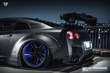 ชุดแต่งรอบคัน GTR R35 ทรง LB☆WORKS – ภาพที่ 5