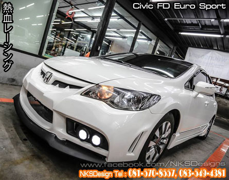 ชุดแต่งรอบคัน Civic FD 06-11 ทรง Euro Sport ใหม่!! – ภาพที่ 8