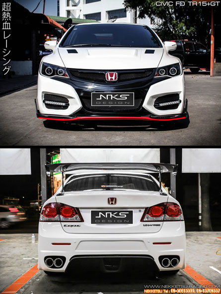 ชุดแต่ง Civic FD ทรง Type R 2015 ใหม่!! – ภาพที่ 46