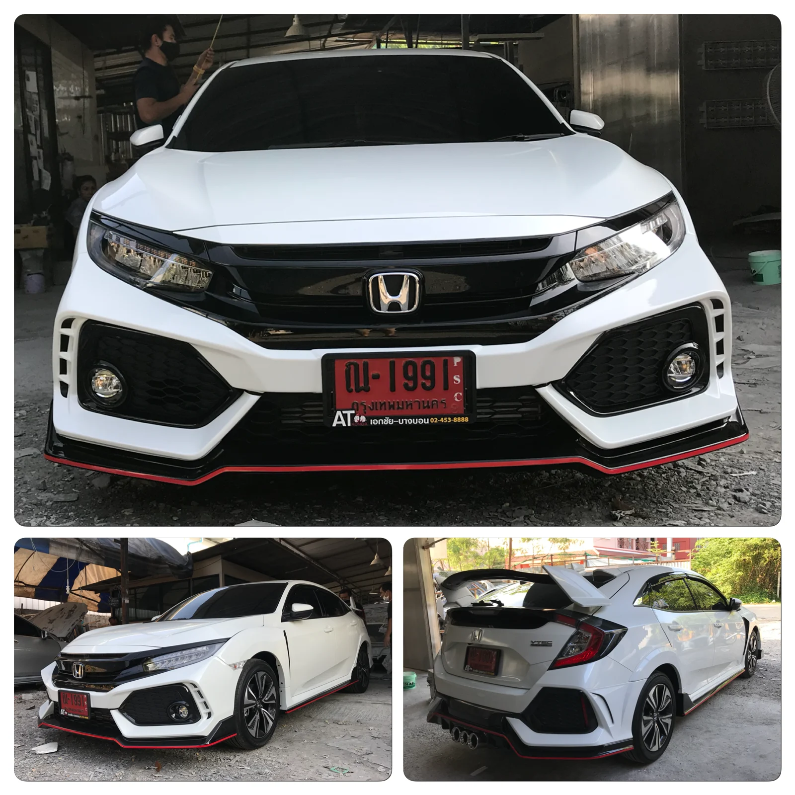 ชุดแต่งรถรอบคัน Civic FC ชุด Type R 2017 – ภาพที่ 18